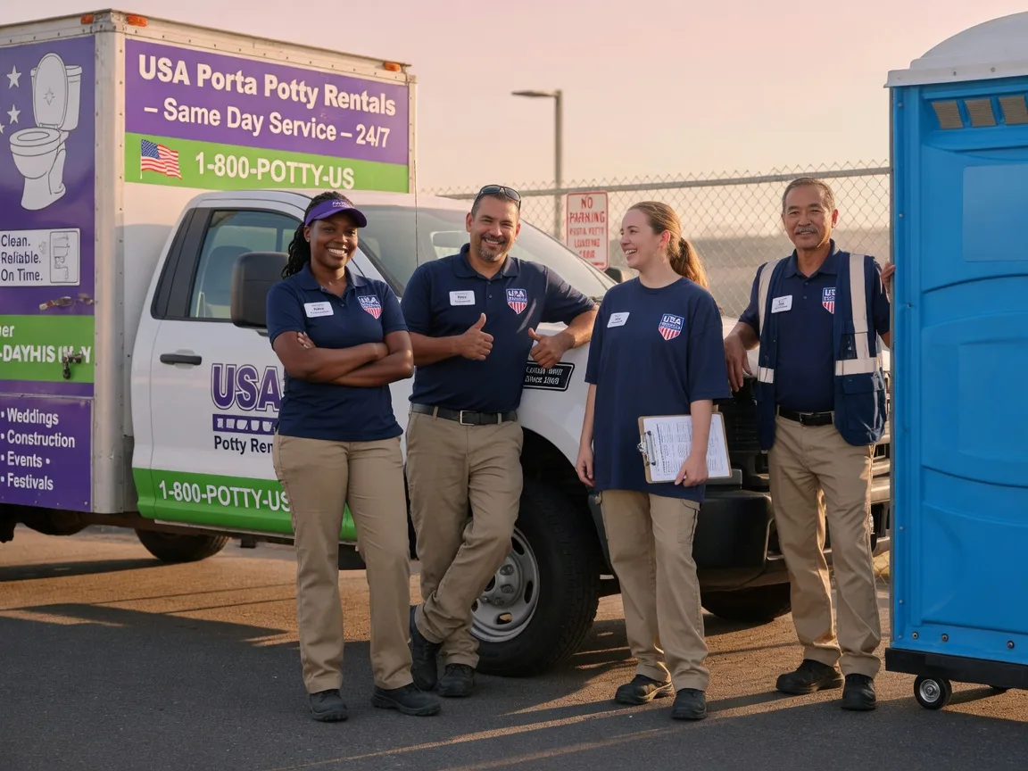 Porta Potty Rental company in Garrett, PA